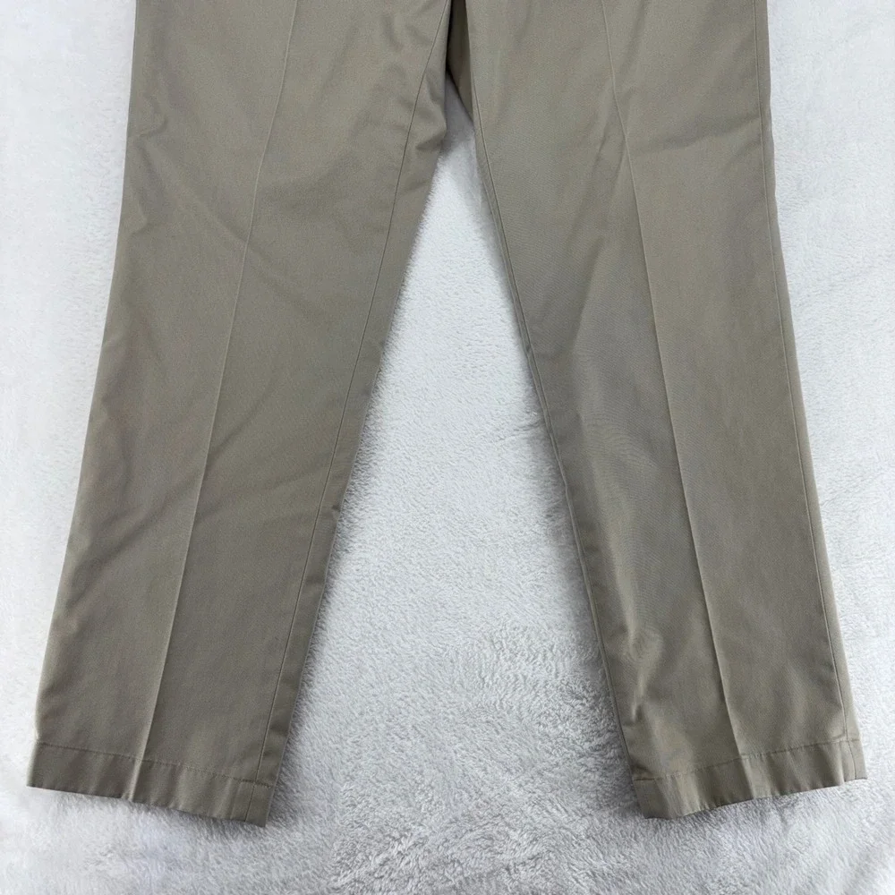 Brooks Brothers Clark Fit Lightweight Advantage Chino Khaki Pants Mens 35x30